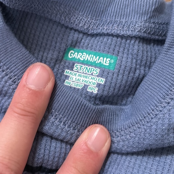 Kids Nature-Themed Shirts Set - Blue, Green, and Cream - Picture 7 of 7